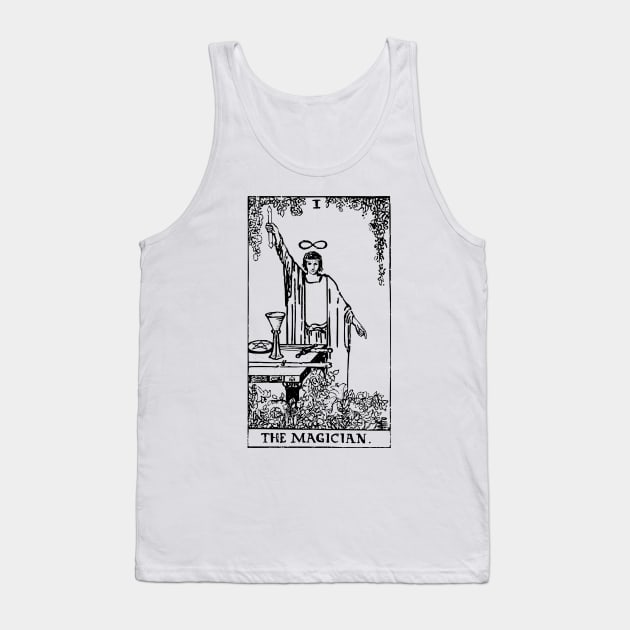 Tarot Card - 1 The Magician Tank Top by isstgeschichte